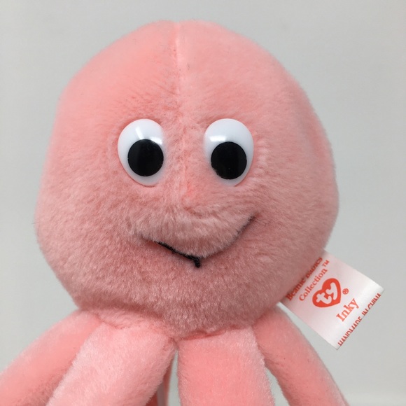 Ty Toys Vintage 993 Ty Beanie Babies Inky The Octopus Poshmark